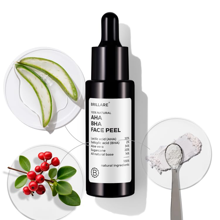 Brillare - AHA BHA Exfoliating Face Peeling Solution 30ml - Nexus hair
