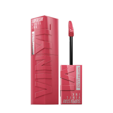 Maybelline - New York Super Stay Vinyl Ink Liquid Lipstick, Instant Shine Lasts Up To 16H - 160 Sultry 4.2ml