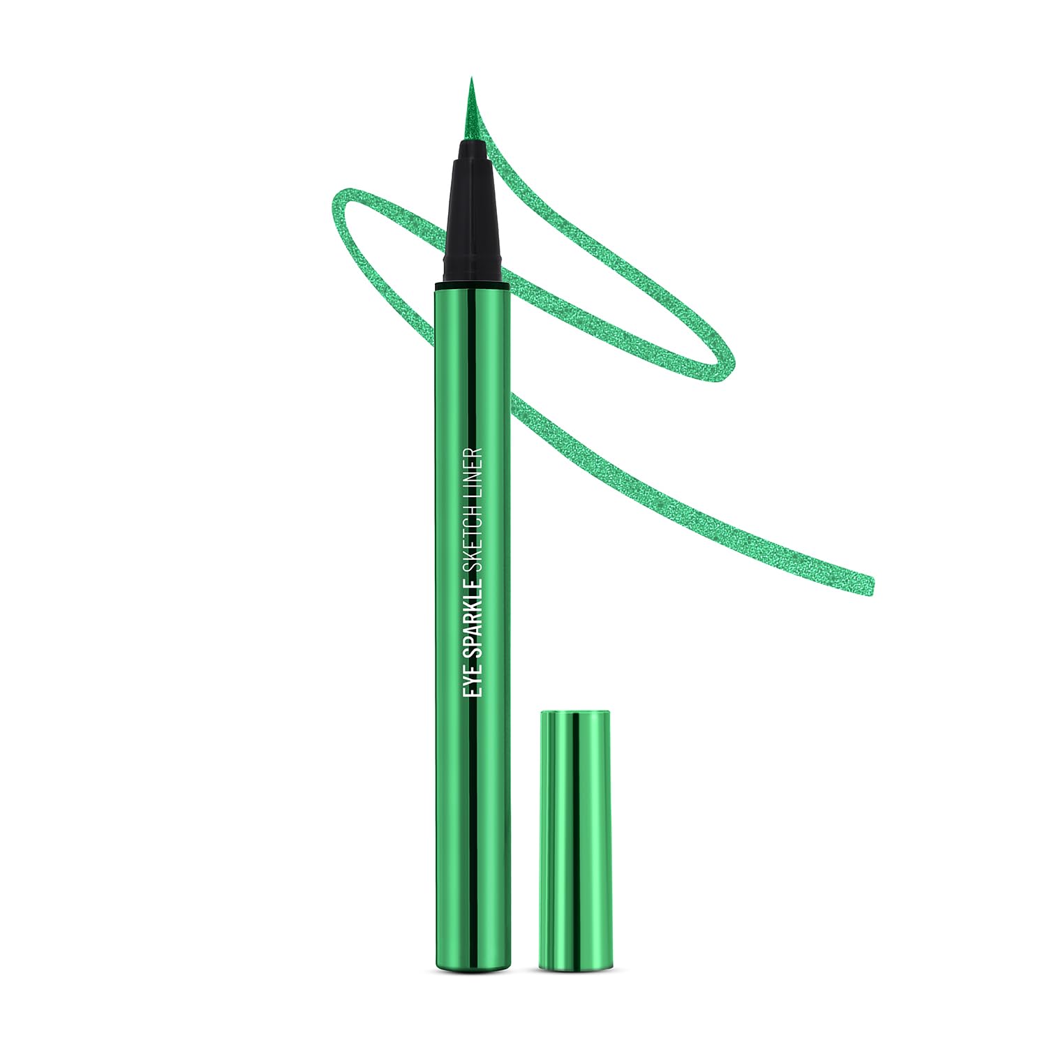 Swiss Beauty - Eye Sparkle Waterproof Sketch Eyeliner 0.6g - Shade No. 04 Glitz Green