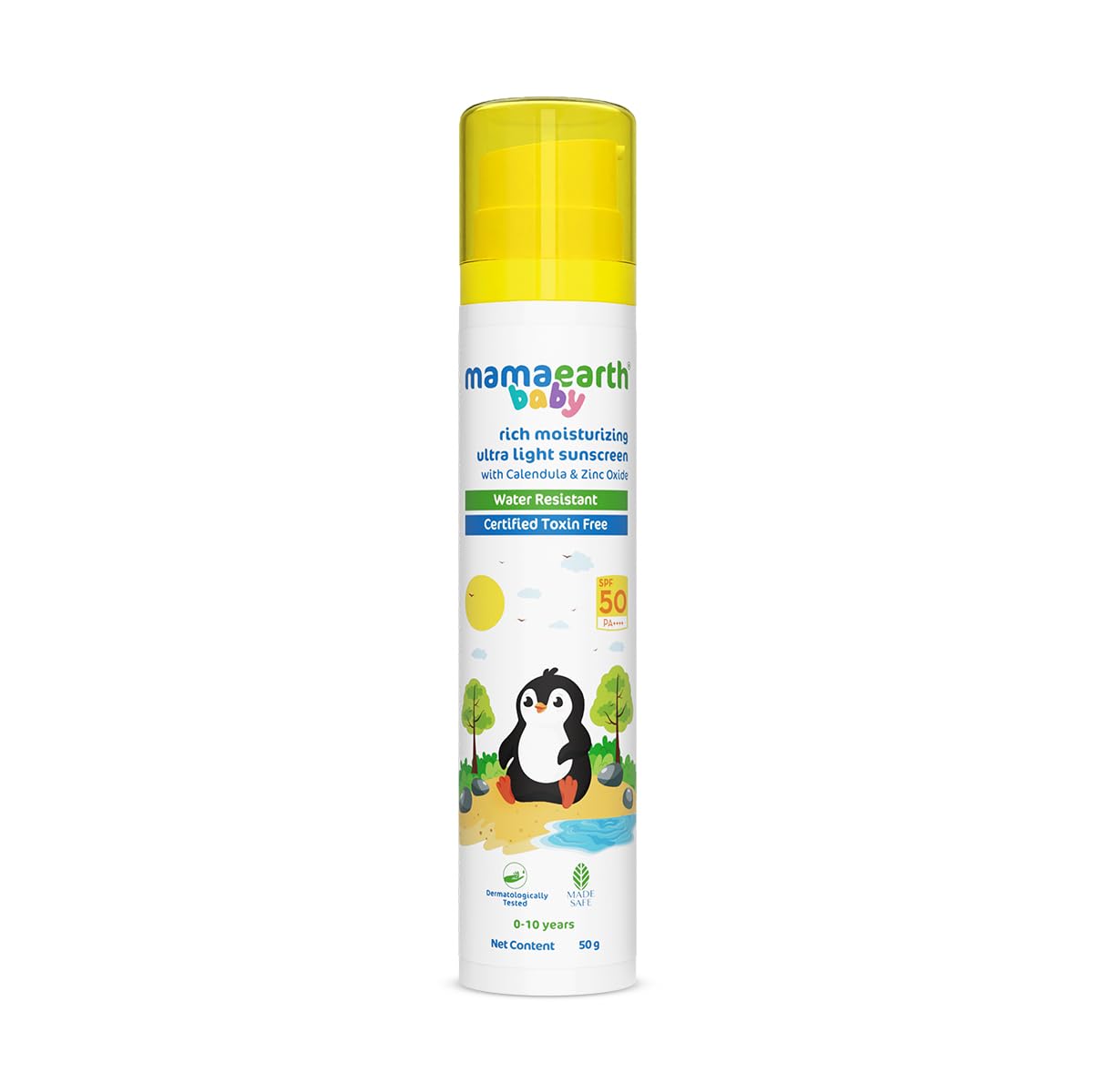 Mamaearth - Baby Rich Moisturizing Ultra Light Sunscreen - 50g
