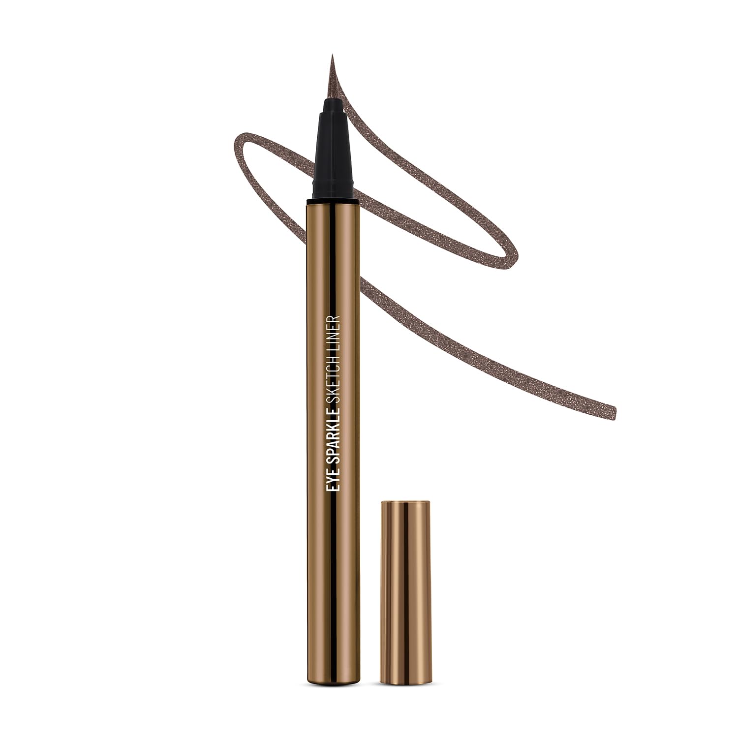 Swiss Beauty - Eye Sparkle Waterproof Sketch Eyeliner 0.6g - Shade No. 06 Glitter Brown