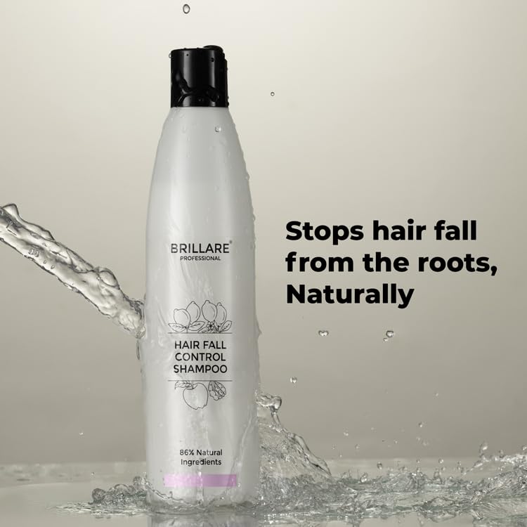 Brillare - Hair Fall Control Shampoo To Reduce Seasonal Hair Fall 300ml - Nexus hair