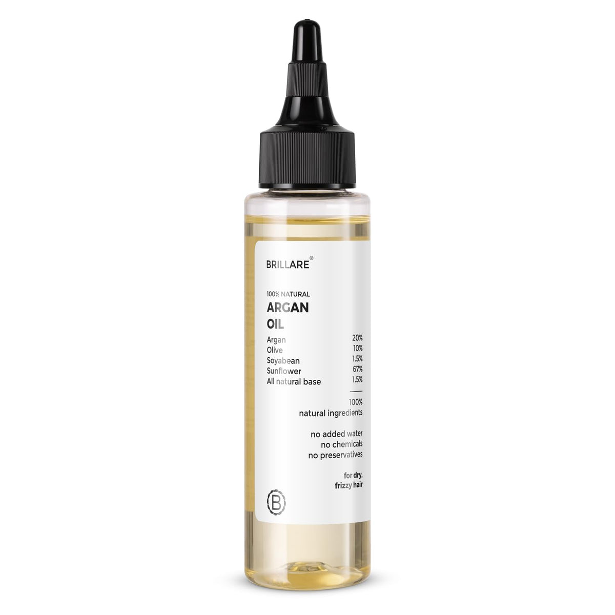 Brillare - Argan Hair Oil For Dry, Frizzy Hair 100ml - Nexus hair