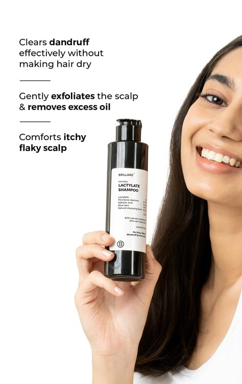 Brillare - Lactylate Shampoo To Reduce Dandruff 200ml - Nexus hair