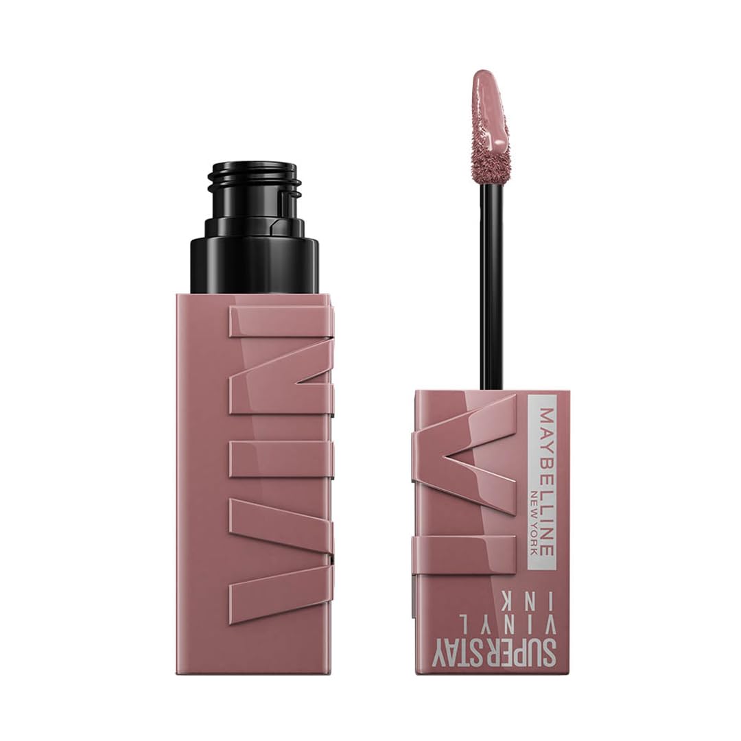 Maybelline - New York Super Stay Vinyl Ink Liquid Lipstick, Instant Shine Lasts Up To 16H - Awestruck 4.2ml - Nexus hair