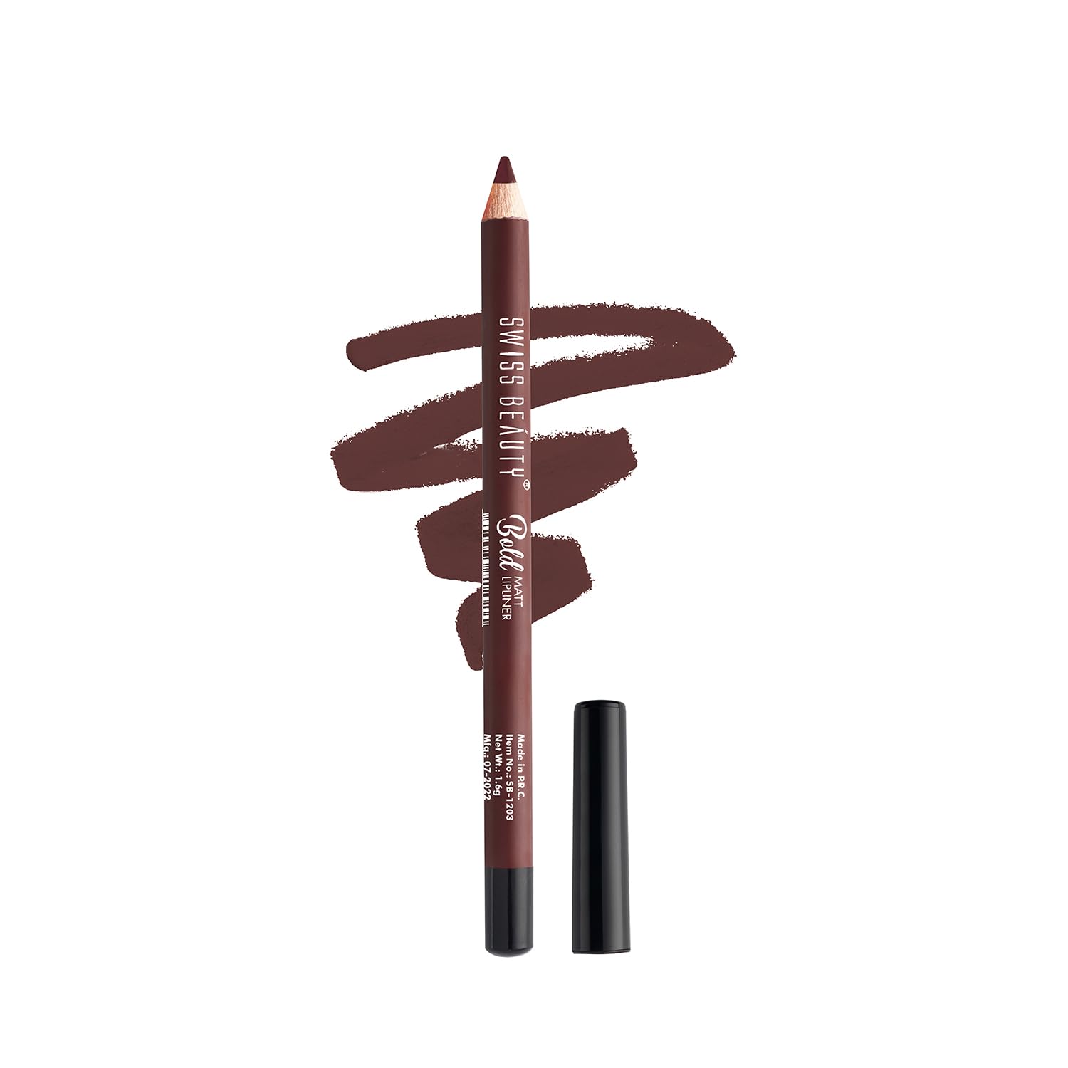 Swiss Beauty - Bold Matt Lipliner Dark Chocolate