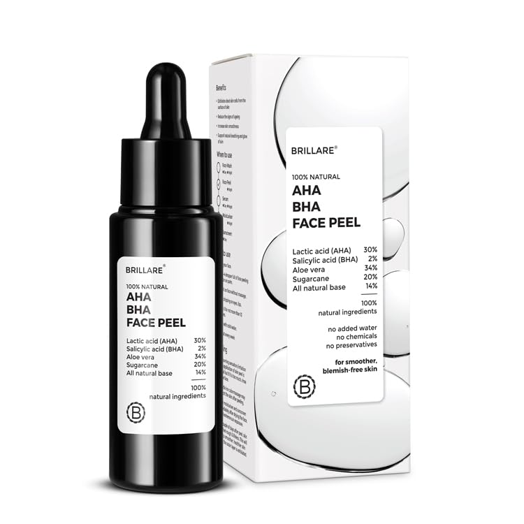 Brillare - AHA BHA Exfoliating Face Peeling Solution 30ml - Nexus hair