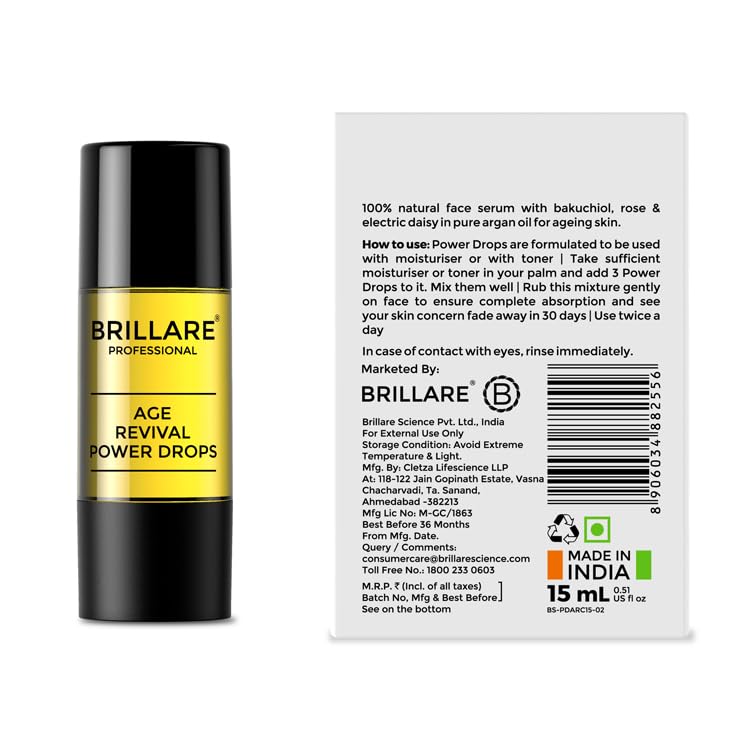 Brillare - Age Revival Power Drops For Ageing Skin 15ml - Nexus hair