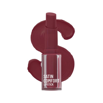 Swiss Beauty - Satin Comfort Lipstick Shade No. 11 Wine Stain
