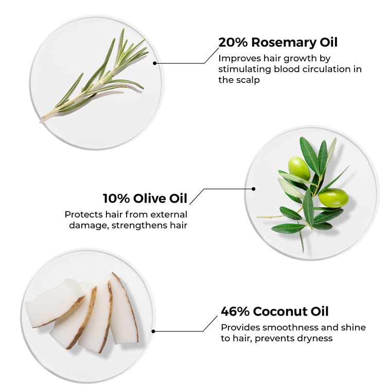 Brillare - Rosemary Oil Shots For Visible Hair Growth 6ml X 8 - Nexus hair