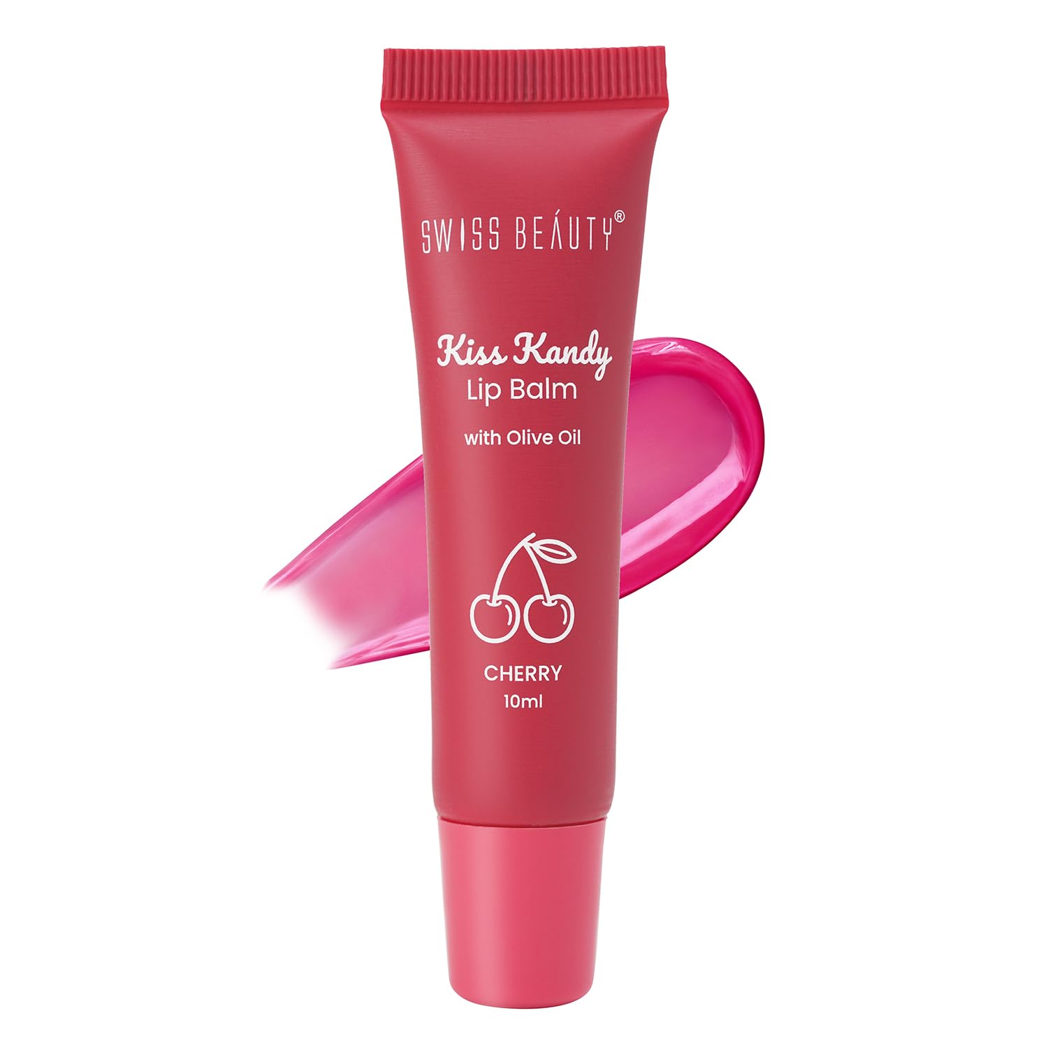 Swiss Beauty - Kiss Kandy Lip Balm Shade 03 Cherry