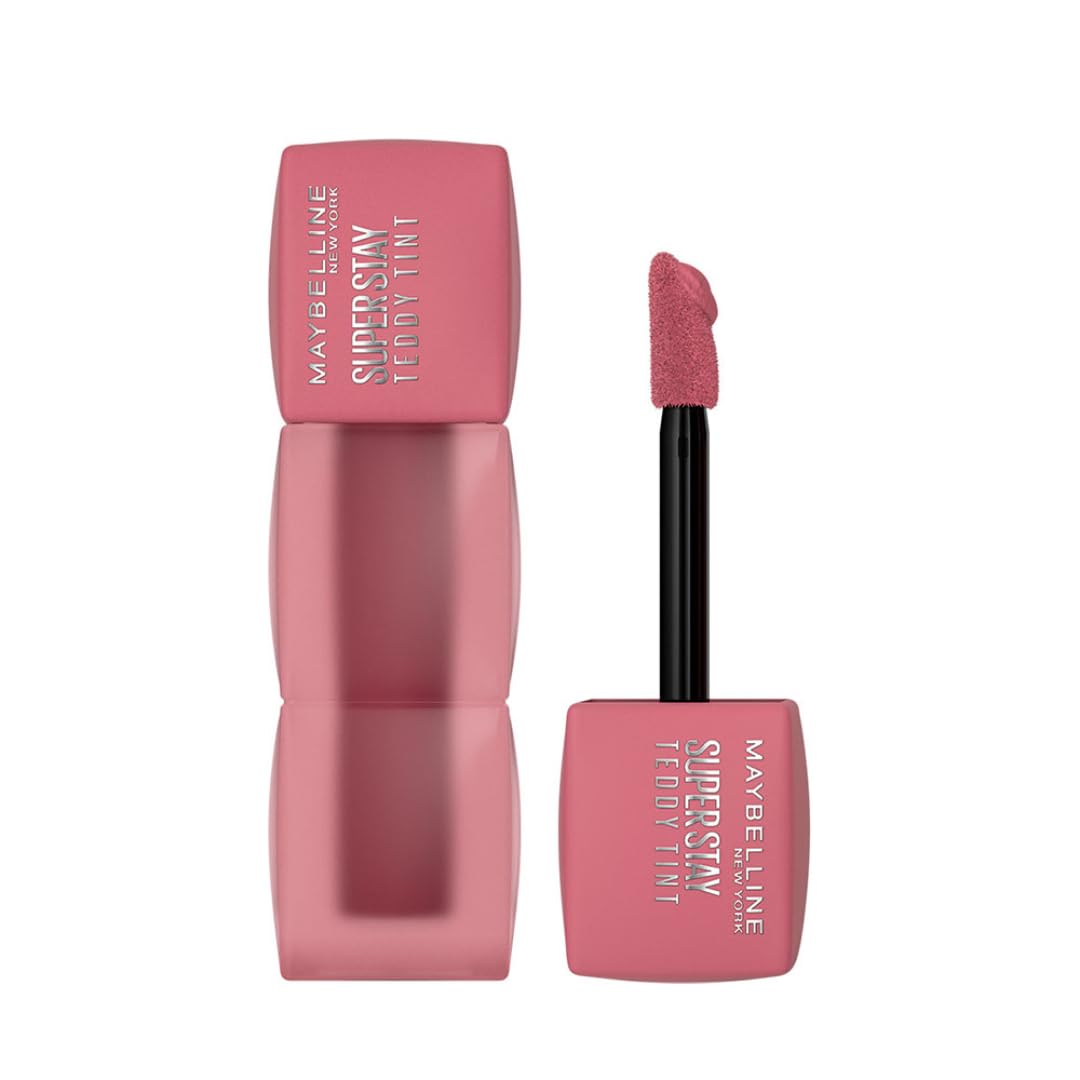 Maybelline - New York Superstay Teddy Tint - Lip and Cheek Color | Knee High, 5ml - Nexus hair