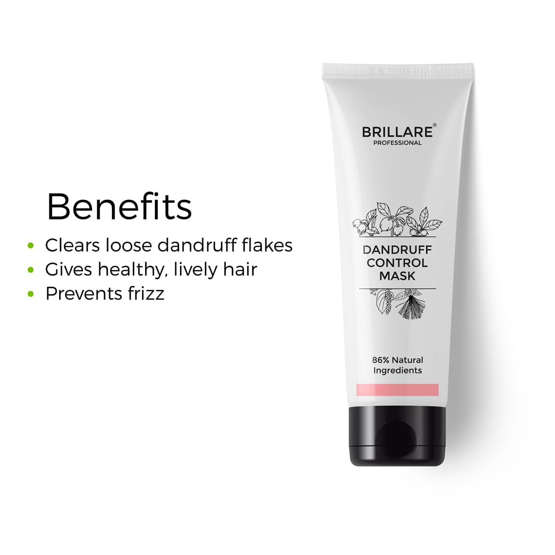 Brillare - Mini Dandruff Control Mask For Itchy, Flaky Scalp 20ml - Nexus hair