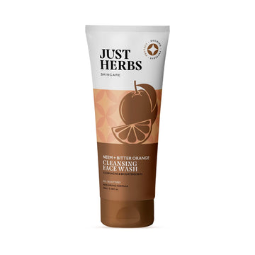 Just Herbs - Cleansing Face Wash with Neem and Bitter Orange / Silksplash 100ml