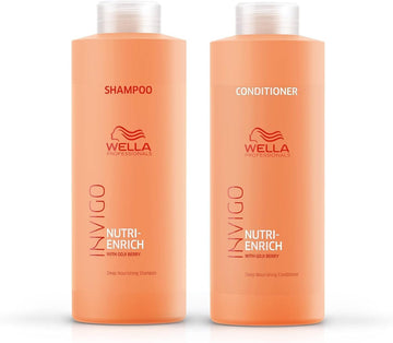 Wella Professionals - Invigo Nutri-Enrich Deep Nourishing Shampoo & Conditioner Duo 1000ml Bundle