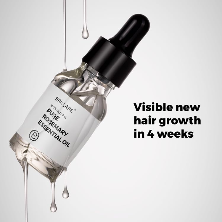 Brillare - 100% Rosemary Essential Oil For Hair Growth 15ml - Nexus hair