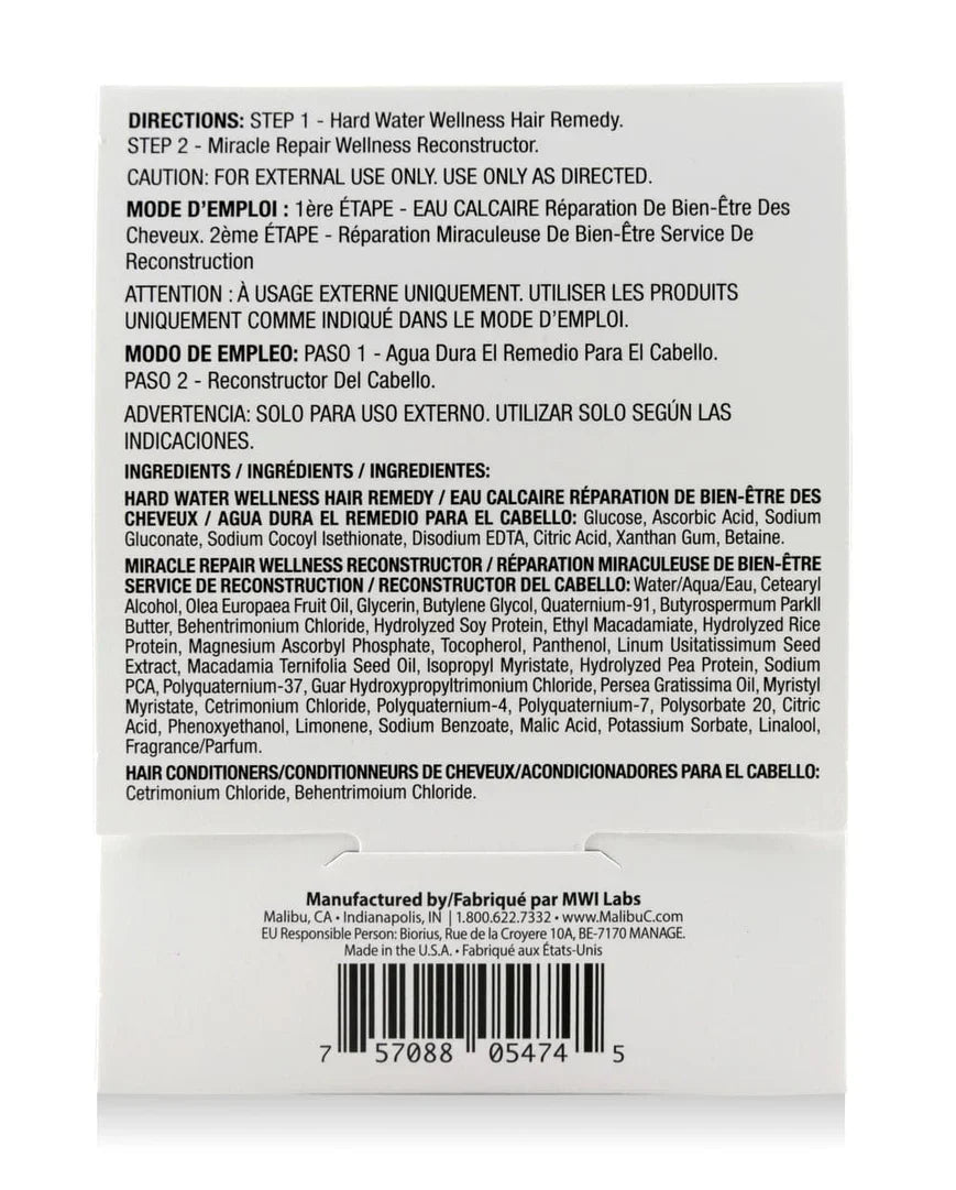 Malibu C - Hard Water Mini Rehab 2pc
