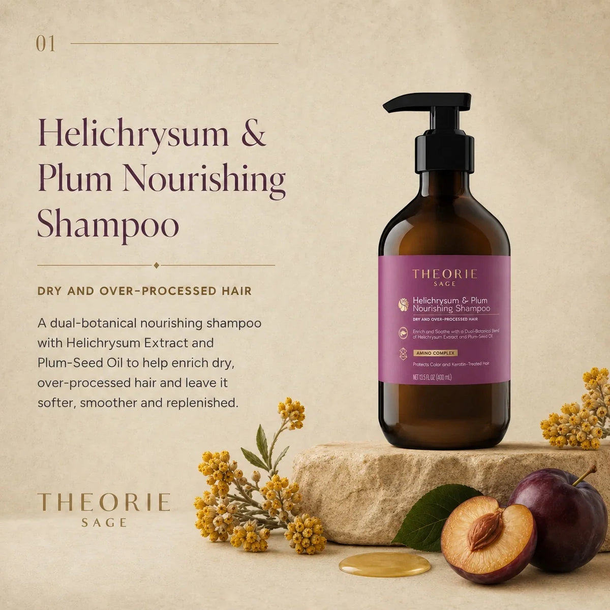 Theorie - Helichrysum Shampoo 800ml
