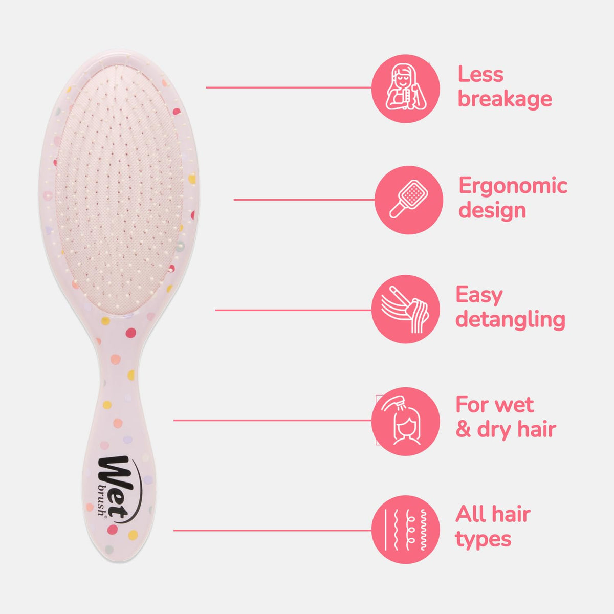 Wet Brush - Hello Disney Detangler Minnie