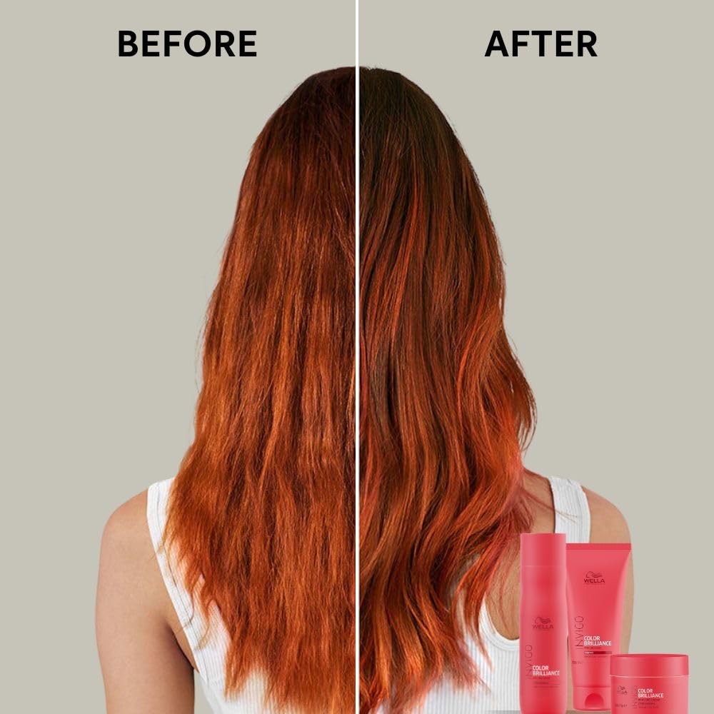 Wella Professionals - Invigo Color Brilliance Shampoo 250ml & Conditioner 200ml Duo Bundle