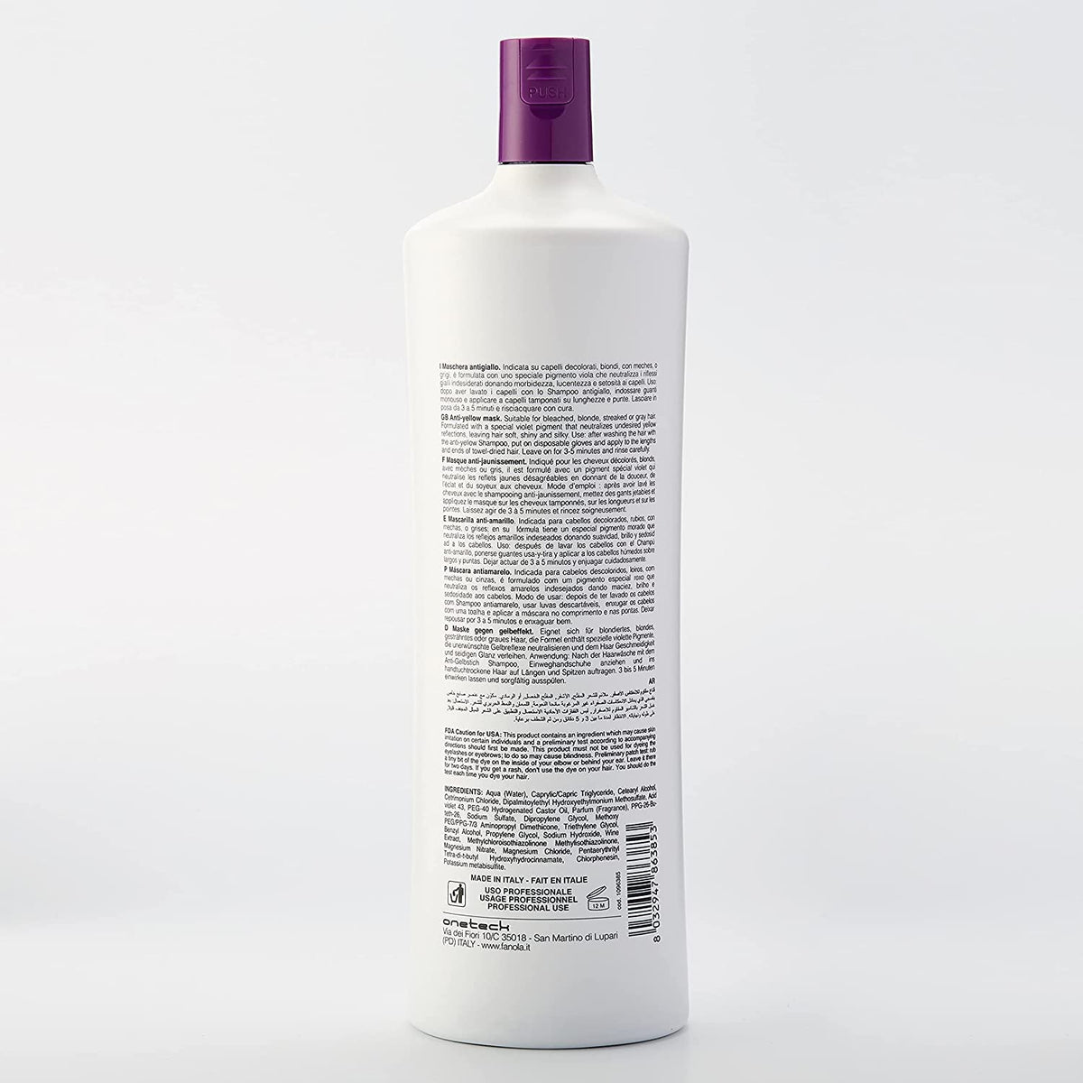 Fanola - No Yellow Mask - Original 1000ml