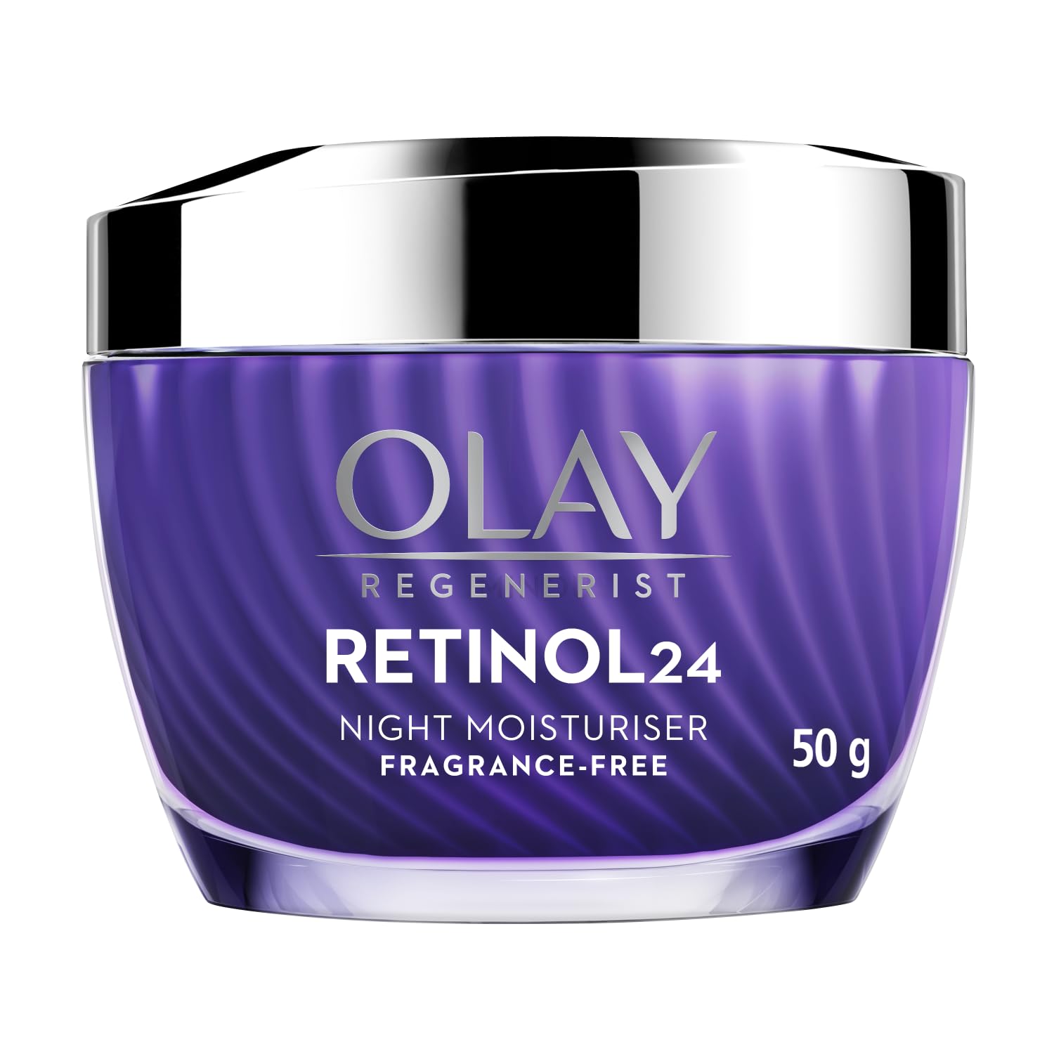 Olay Retinol 24 Night Cream Retinol & Niacinamide All skin types Fragrance Free 50g