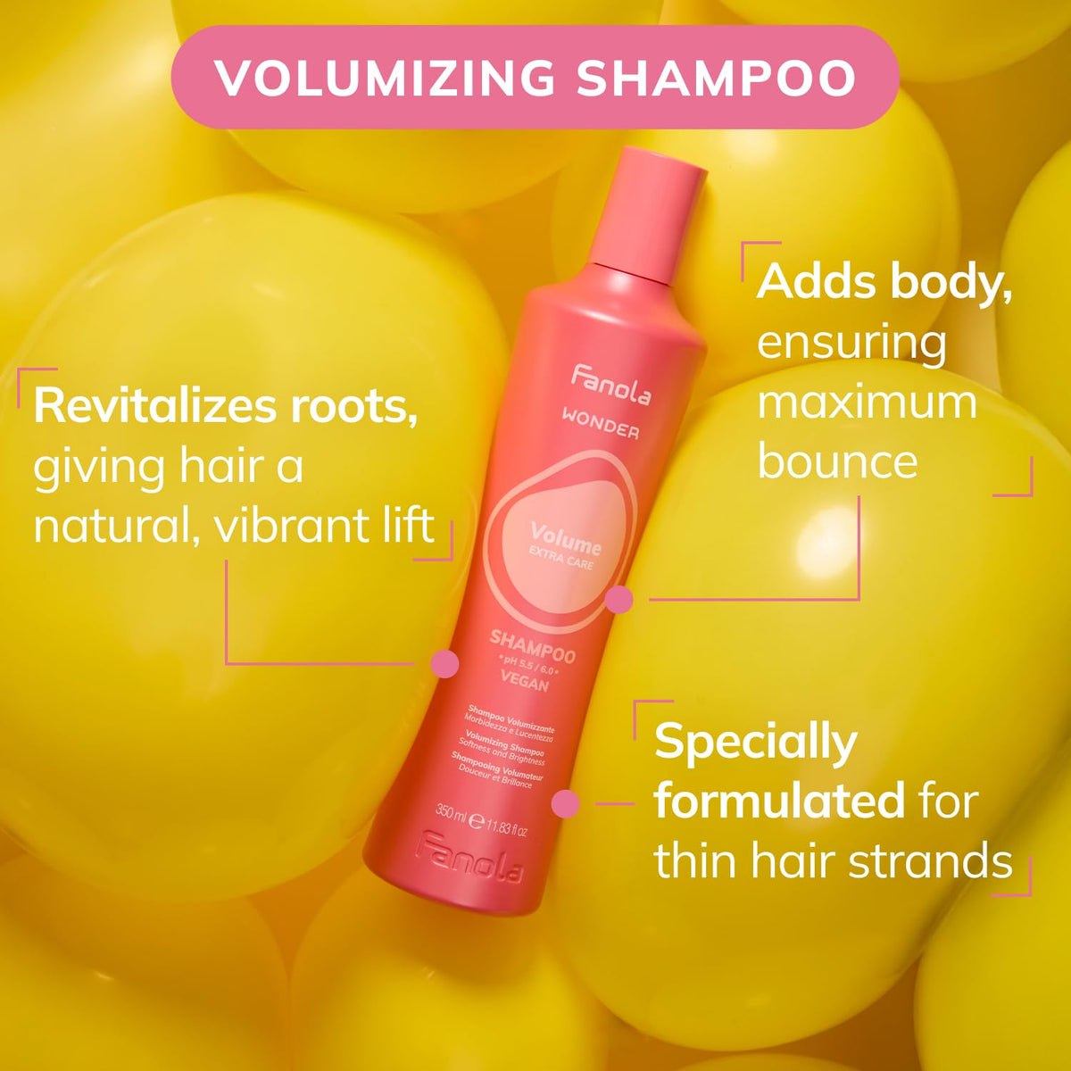 Fanola - Volume Shampoo 1000ml