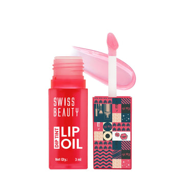 Swiss Beauty - Dip Tint Lip Oil Shade No. 02 Dragon Fruit