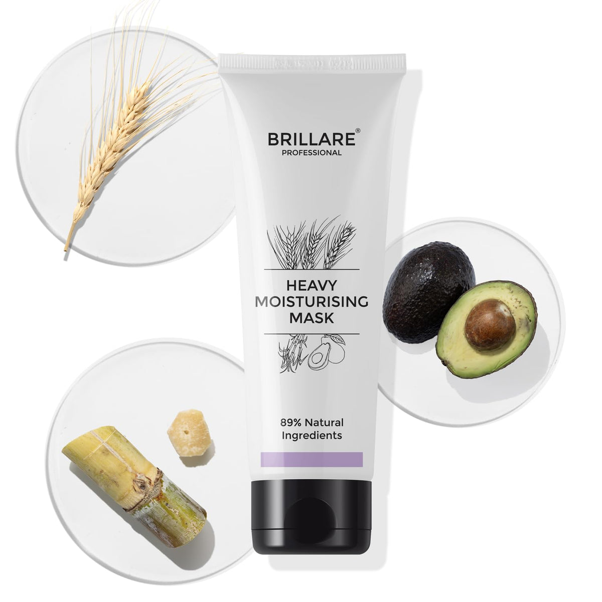 Brillare - Heavy Moisturising Conditioner For Dry, Frizzy Hair 125g - Nexus hair