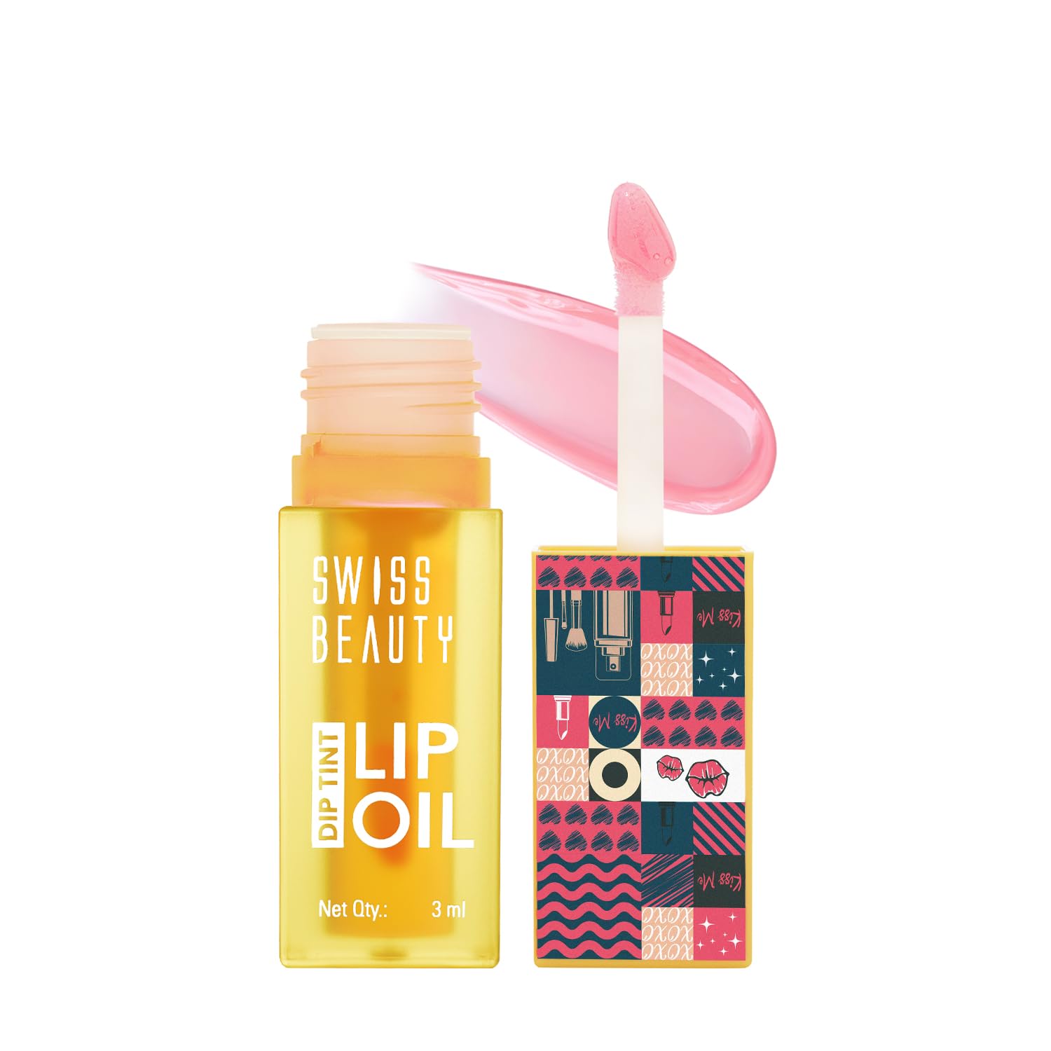 Swiss Beauty - Dip Tint Lip Oil Shade No. 04 Kiwi