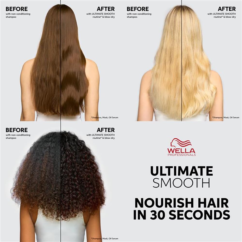 Wella Professionals - Ultimate Smooth Shampoo & Conditioner Duo Bundle