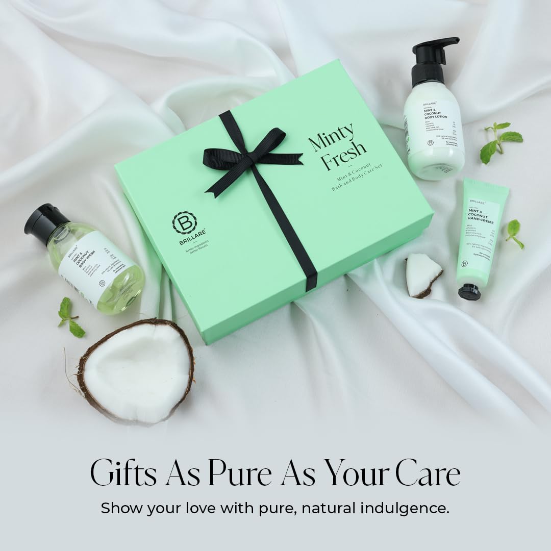 Brillare - Minty Fresh Gift Set - Size: 100ml + 100ml + 30g - Nexus hair