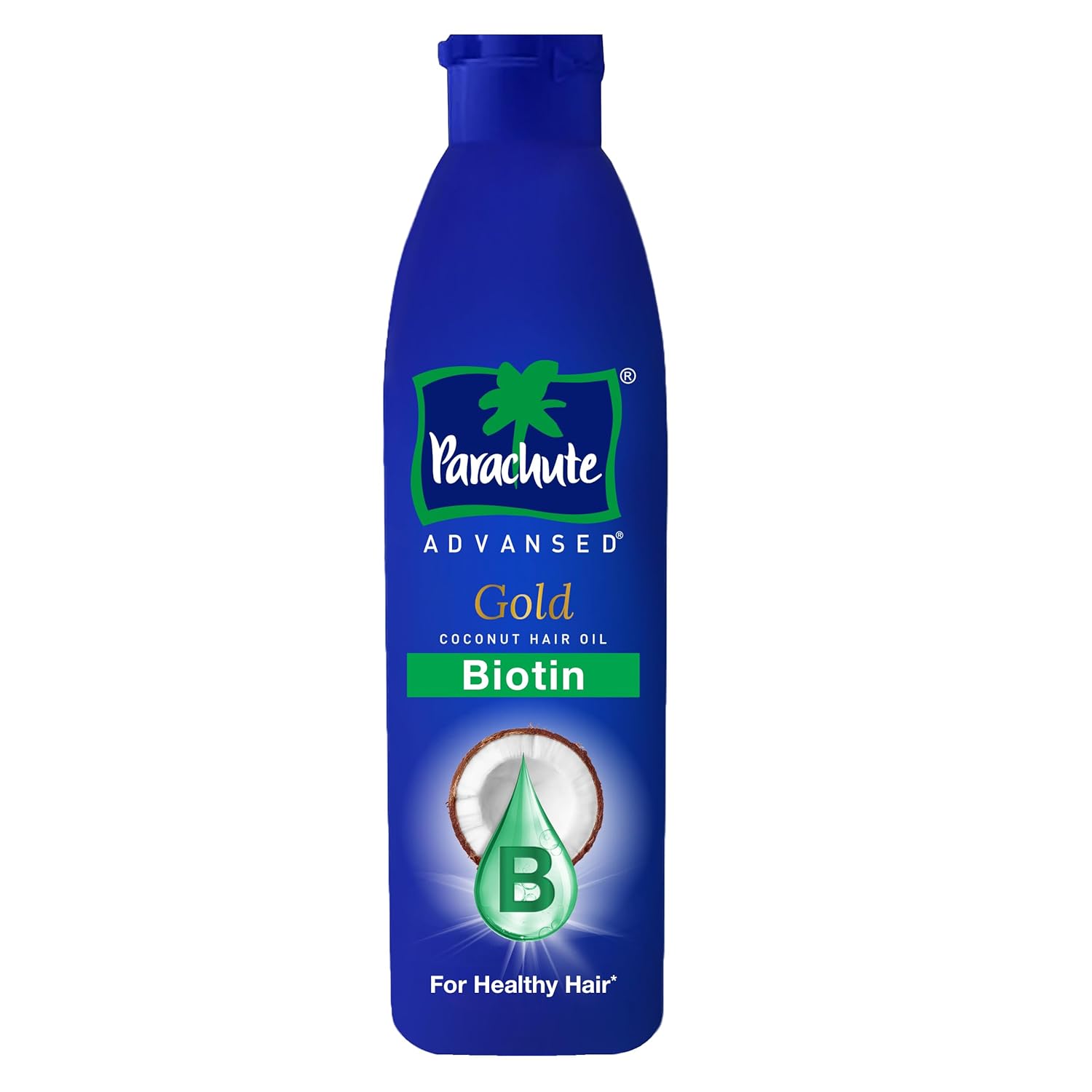 Parachute Advansed Gold Coconut Hair Oil Biotin For Healthy Hair 300ml