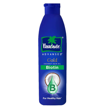 Parachute Advansed Gold Coconut Hair Oil Biotin For Healthy Hair 300ml