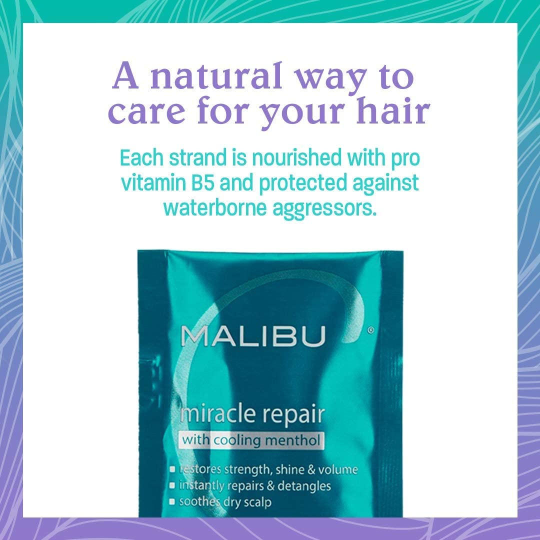 Malibu C - Miracle Repair with Cooling Menthol Sachet 12ml