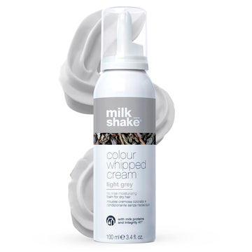 Milk Shake - Coloured Whipped Cream Light Grey 100ml