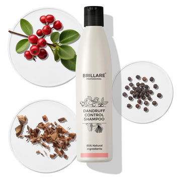 Brillare - Dandruff Control Shampoo For Itchy, Flaky Scalp 300ml - Nexus hair