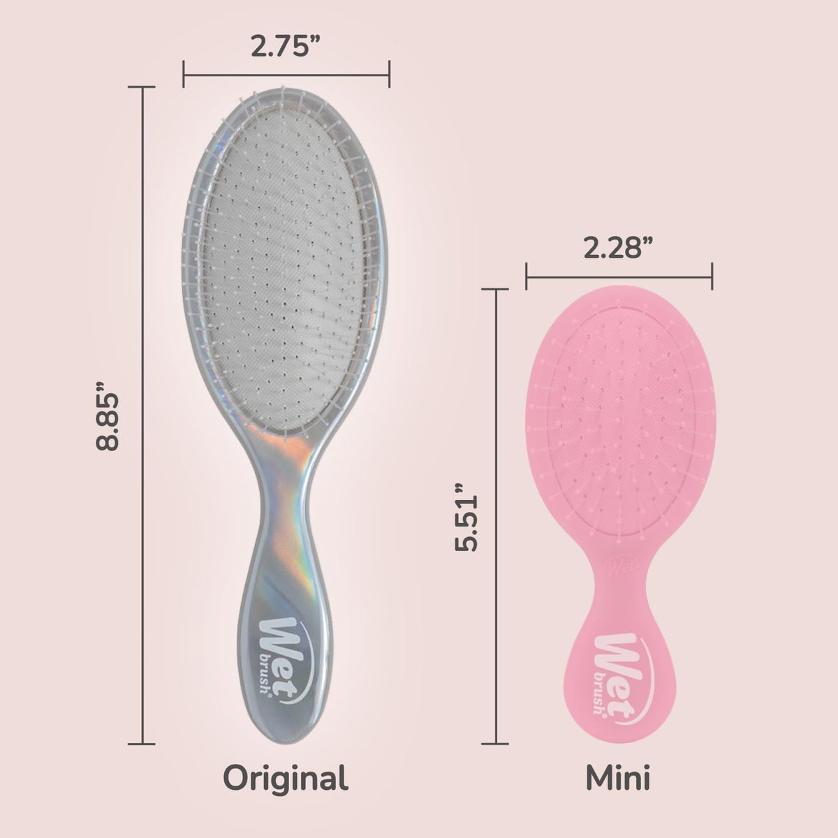 Wet Brush - Iridescence Detangler Chrome
