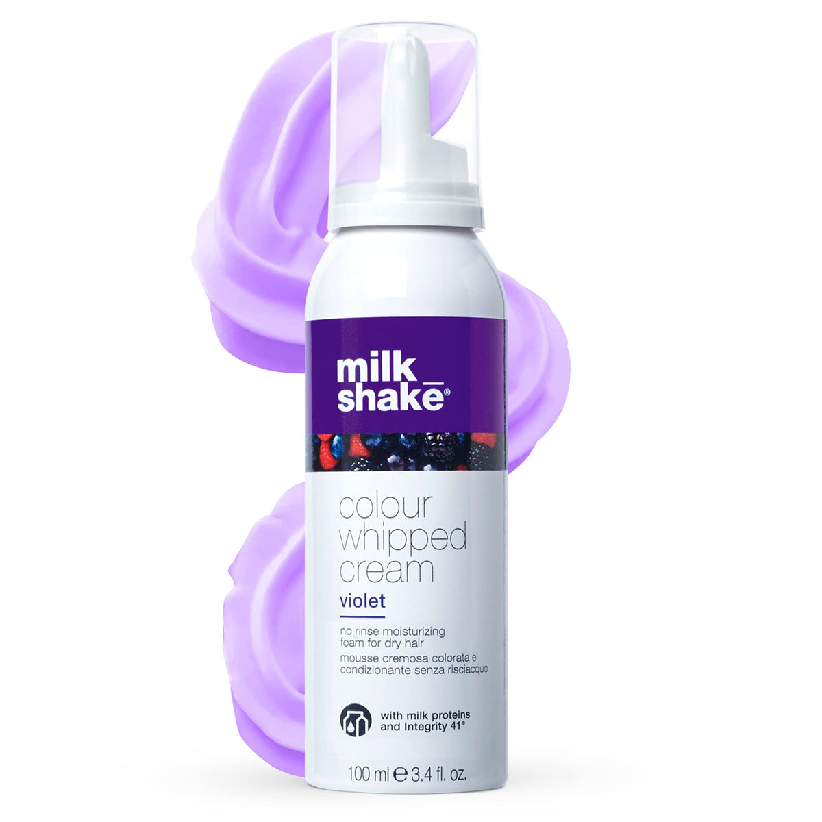 Milk Shake - Coloured Whipped Cream Violet 100ml