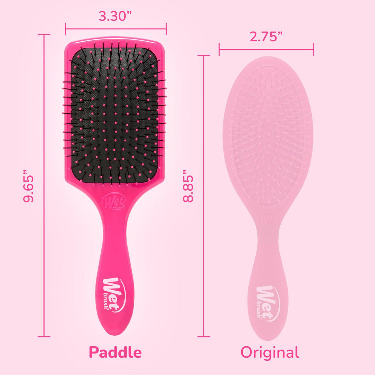 Wet Brush - Paddle Detangler Pink