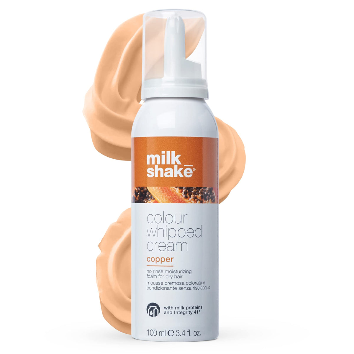 Milk Shake - Coloured Whipped Cream Copper 100ml