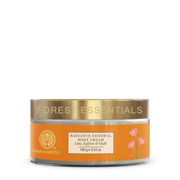 Forest Essentials - Radiance Renewal Body Cream Lime Saffron & Oudh 100g