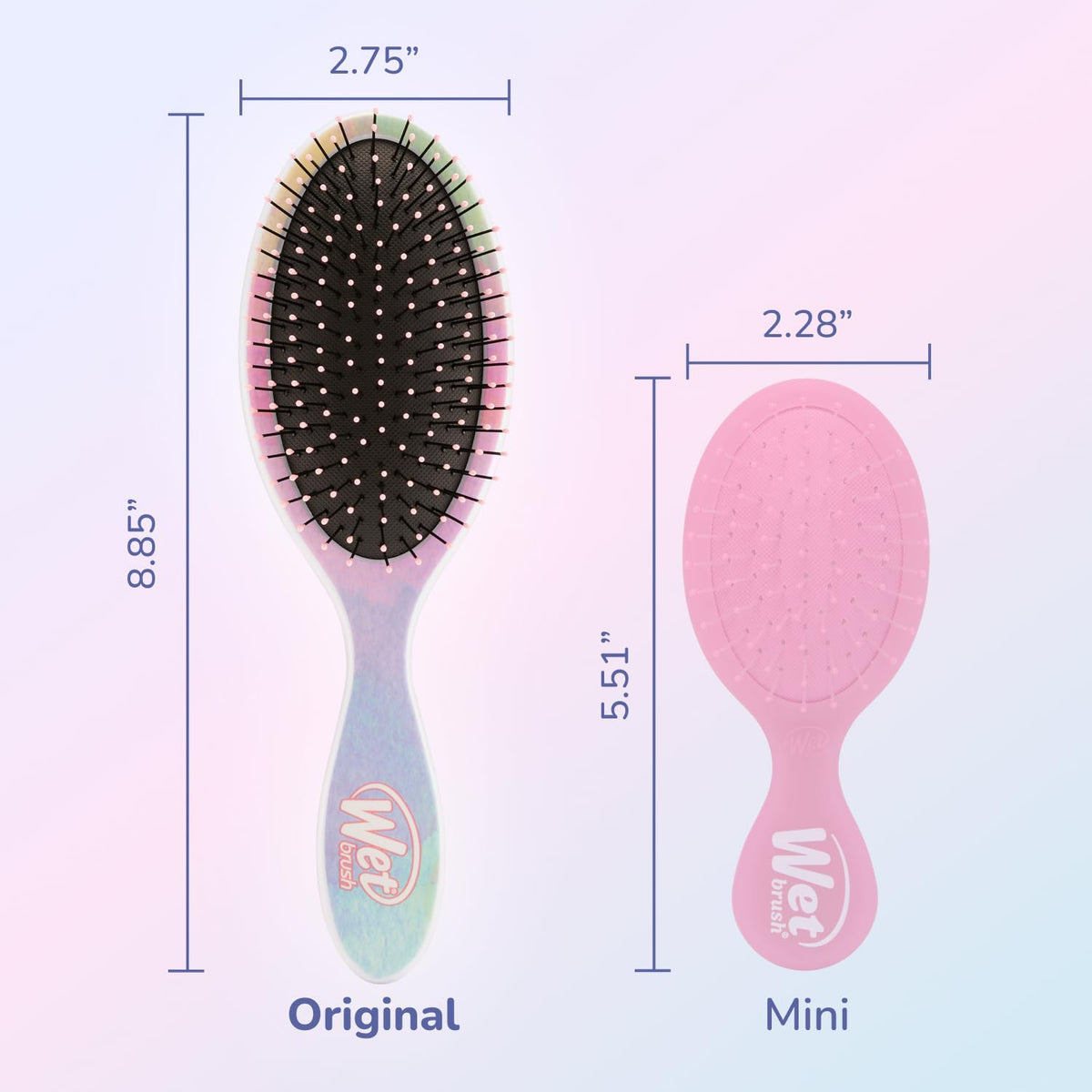 Wet Brush - Colour Wash Detangler Stripes
