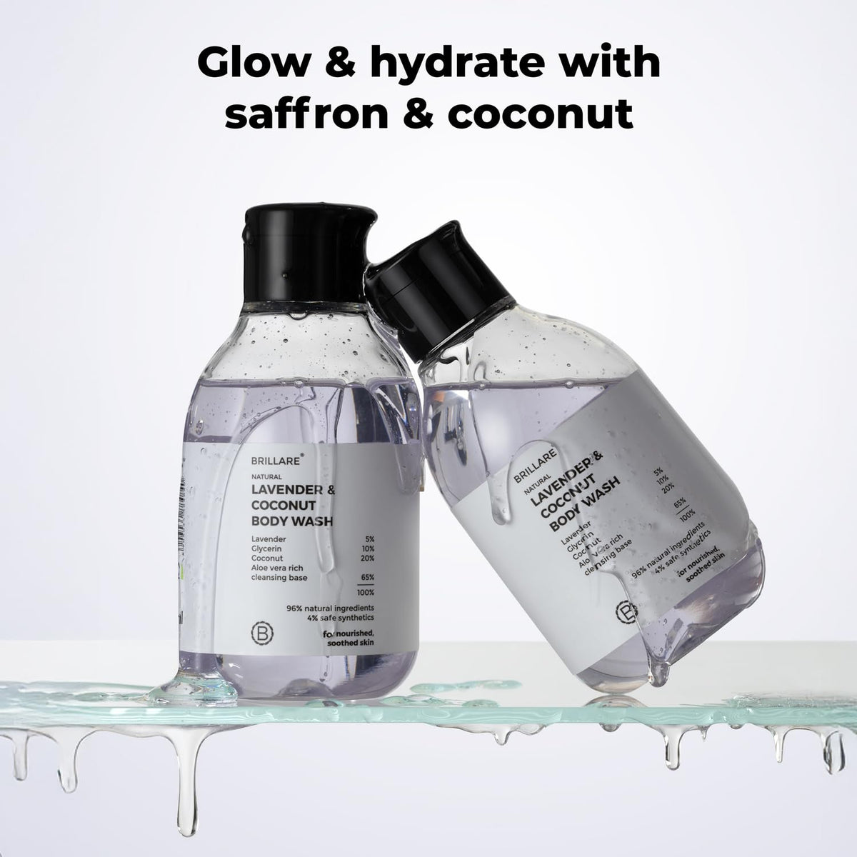 Brillare - Lavender & Coconut Body Wash 200ml - Nexus hair
