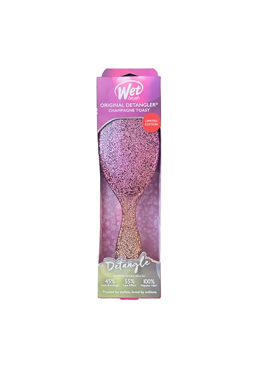 Wet Brush - Champagne Toast Detangler Fizzy Pink