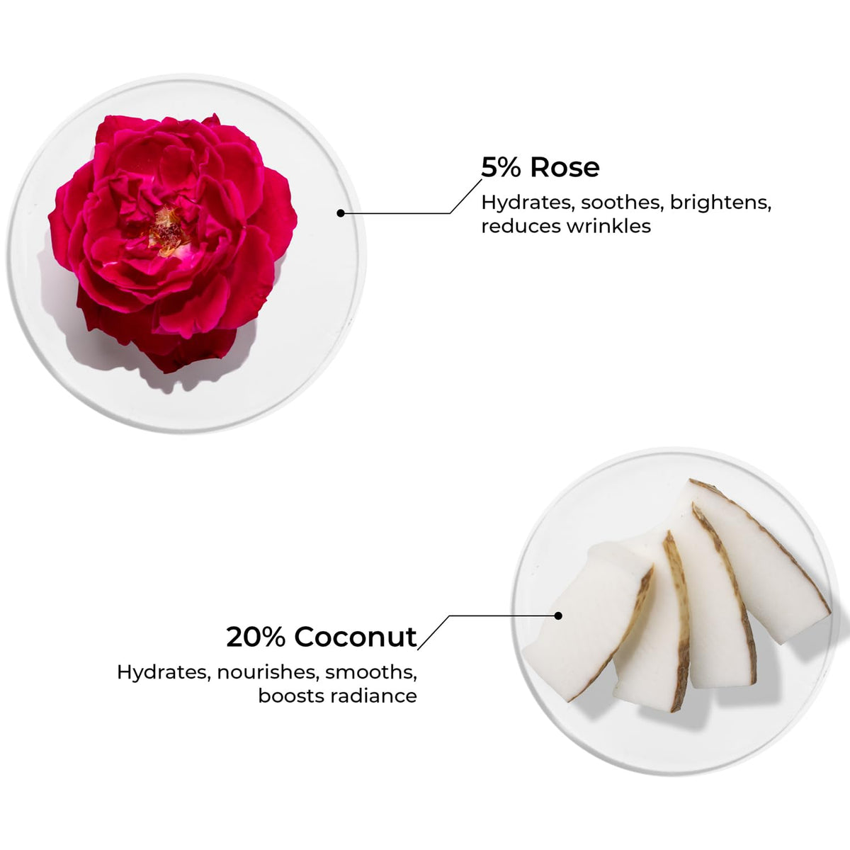 Brillare - Rose & Coconut Body Lotion 200ml - Nexus hair