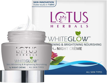 Lotus Herbals WhiteGlow Skin Whitening & Brightening Night Crème 60g