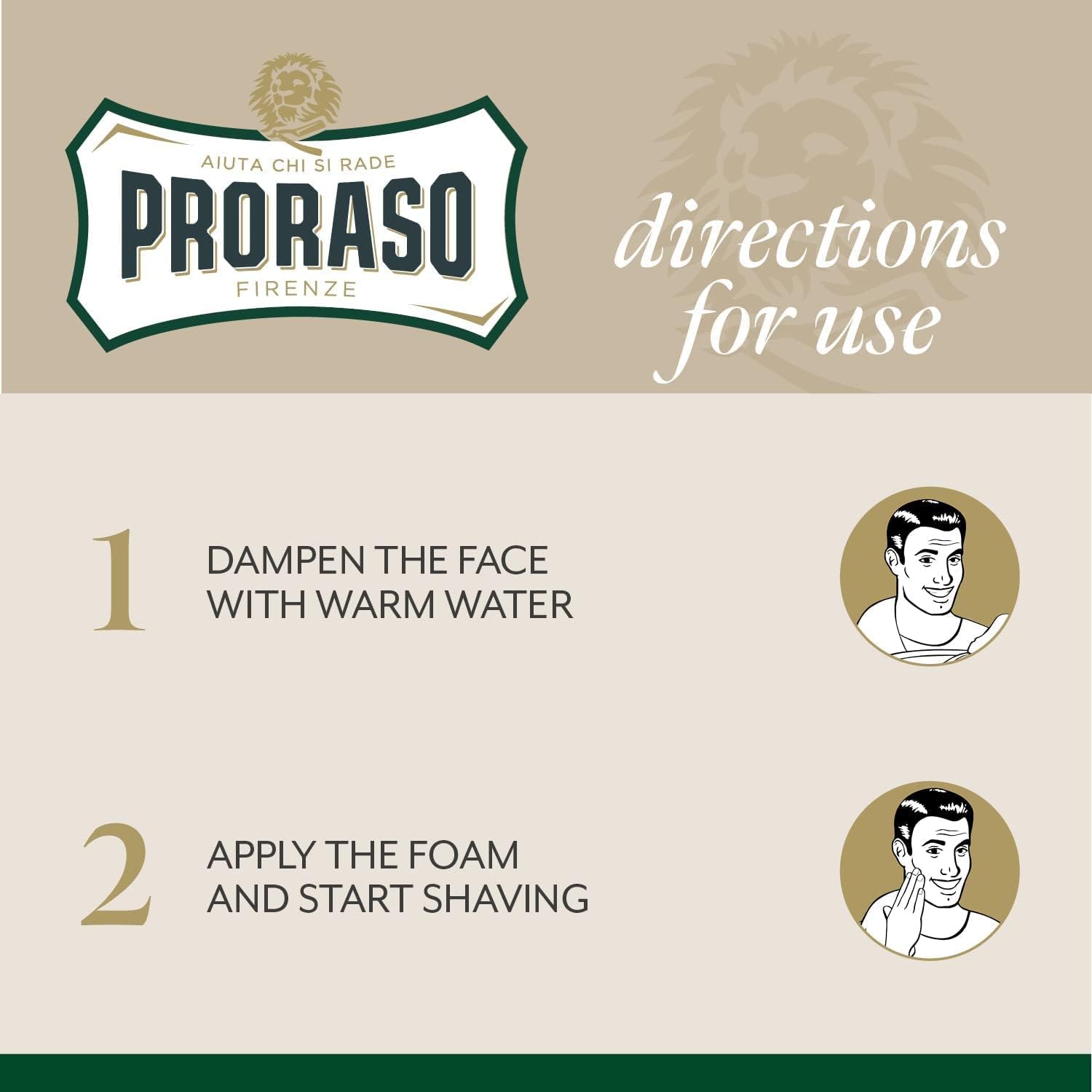 Proraso - Sensitive Shaving Foam White 300ml