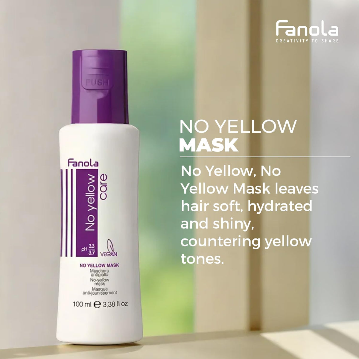 Fanola - No Yellow Mask 100ml