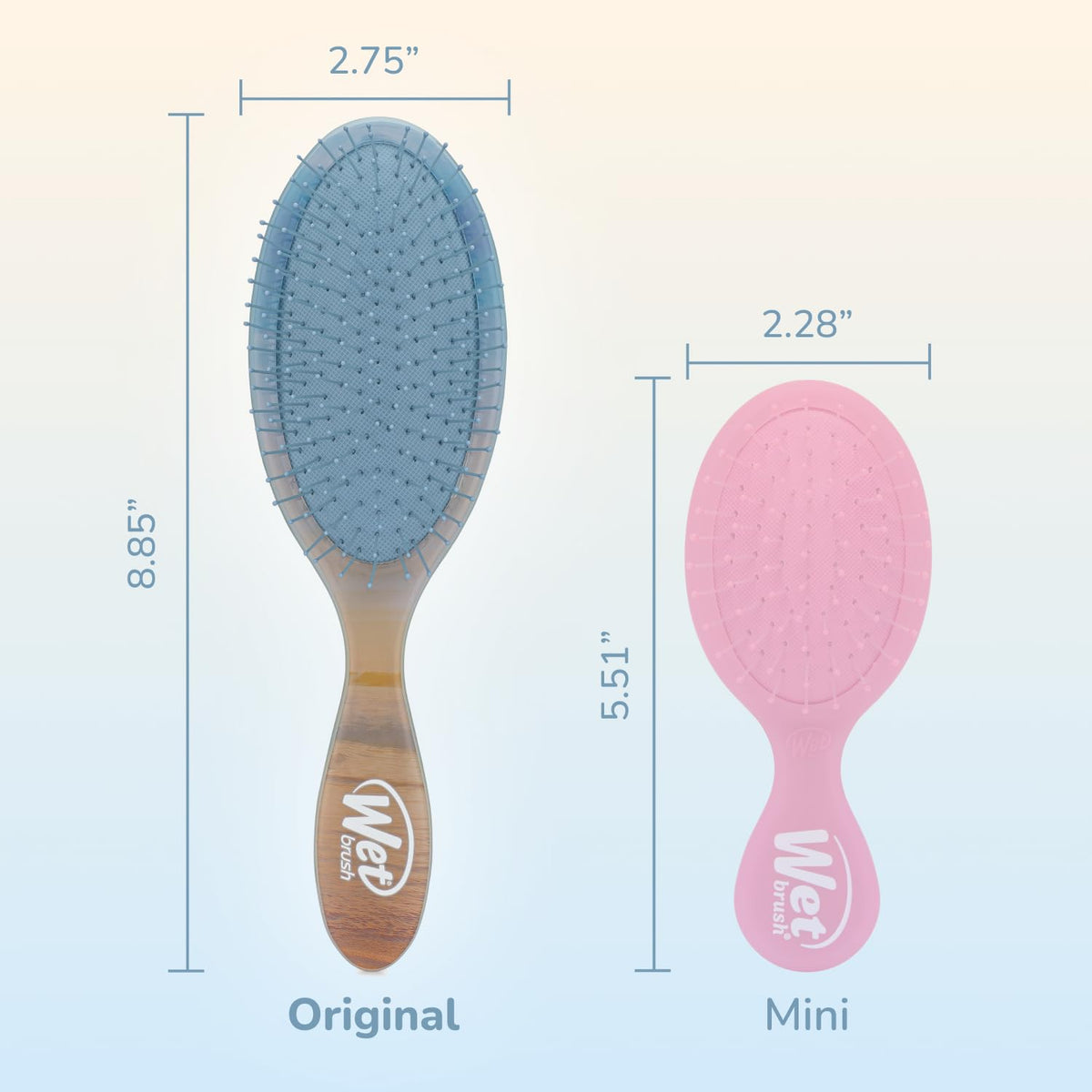 Wet Brush - Desert Afterglow Detangler Blue